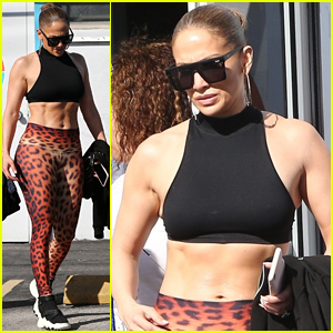 Jennifer Lopez Returns to Super Bowl Rehearsals After Busy Awards Season!