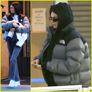Kendall Jenner Arrives at the Airport Following Lunch Date With Ben Simmons