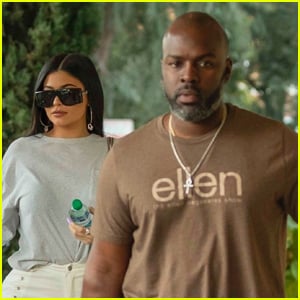 Kylie Jenner Meets Up with Corey Gamble for Lunch