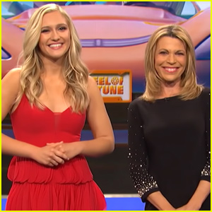 Pat Sajak's Daughter Is All Grown Up As She Fills In For Vanna White on 'Wheel of Fortune'