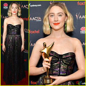 Saoirse Ronan Honored With Best Lead Actress Award at AACTA Awards 2020