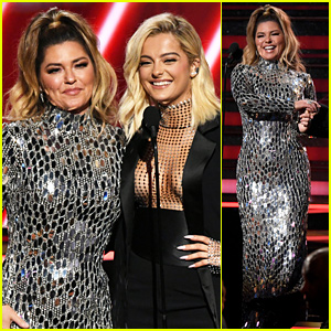Shania Twain Sparkles in Silver in Second Grammys 2020 Dress