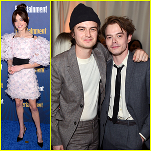 Charlie Heaton, Natalia Dyer & 'Stranger Things' Cast Attend Entertainment Weekly's Pre-SAG Awards Celebration
