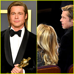 Brad Pitt's Oscars 2020 Date Revealed (And It's Not His Mom!)