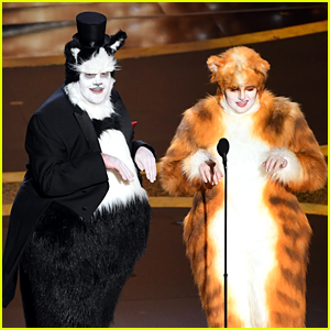 James Corden & Rebel Wilson Present in 'Cats' Costumes at Oscars 2020!
