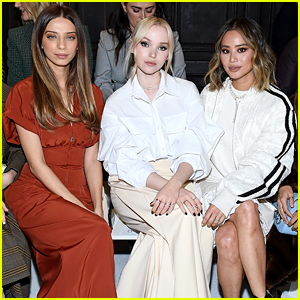 Dove Cameron Sits Front Row at Adeam Fashion Show With Angela Sarafyan & Jamie Chung