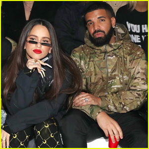 Drake & Rosalia Sit Front Row at Nike's Unveiling of Tokyo Olympics Collection