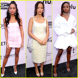 Laura Harrier, Taylor Russell, & More Rising Stars Join 'Essence' at Black Women in Hollywood Luncheon