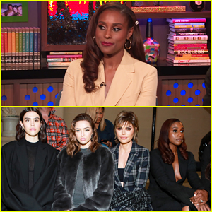 Issa Rae Reacts To Now Viral Fashion Week Photo with Lisa Rinna & Her Daughters - Watch Here!