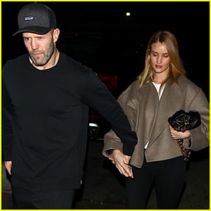 Jason Statham & Rosie Huntington-Whiteley Hold Hands on a Date Night Together in LA