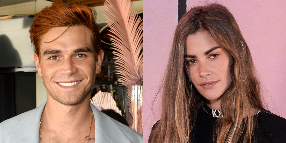 KJ Apa Kisses Mystery Woman, Fans Believe It’s Model Clara Berry(01)