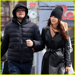 Leonardo DiCaprio's Girlfriend Camila Morrone Walks with Her Hand in His Pocket