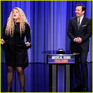 Meghan Trainor Transforms Some Hit Songs During Fallon's Musical Genre Challenge