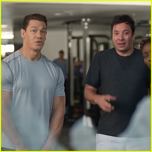 Michelob Ultra Super Bowl Commercial 2020: Jimmy Fallon Works Out with John Cena!