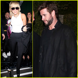 Exes Miley Cyrus & Liam Hemsworth Show Up at Same Pre-Oscars Party