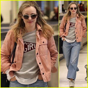 Rachel McAdams Looks Casual Cool Arriving Back Home at the Airport in LA