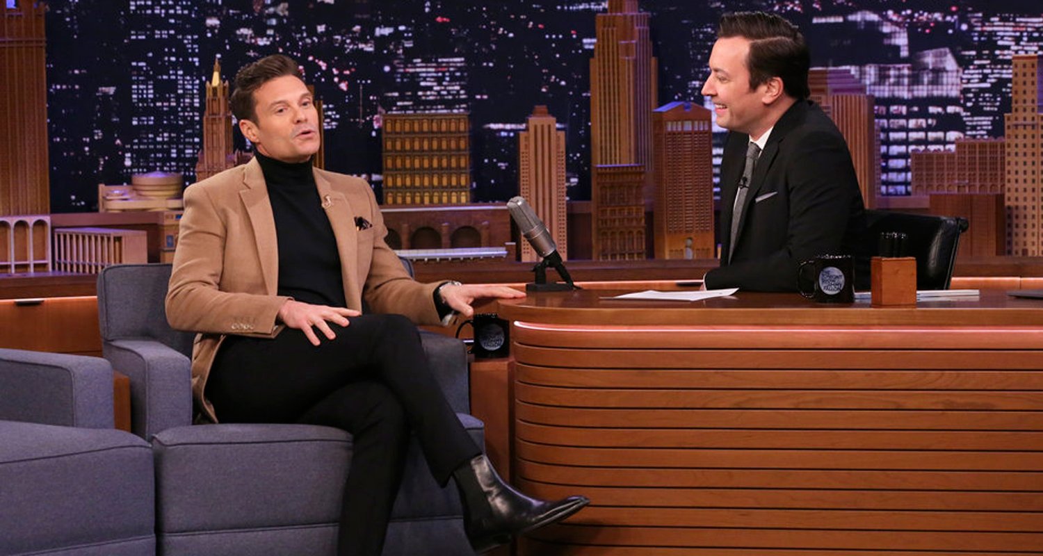 Ryan Seacrest Explains His Chair Fall During ‘Live with Kelly’ on