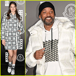 Shailene Woodley & Will Smith Step Out For The Moncler Fashion Show in Milan