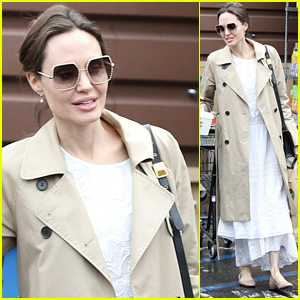 Angelina Jolie Stocks Up on Groceries With Daughter Vivienne Amid Coronavirus Panic