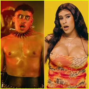 Bad Bunny Goes Shirtless & Dresses in Drag in 'Yo Perreo Sola' Music Video - Watch!