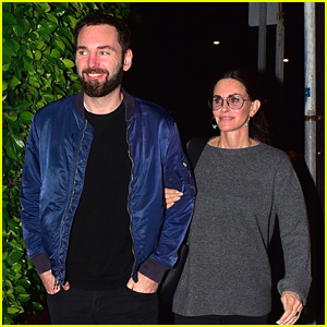 Courteney Cox & Johnny McDaid Enjoy A Dinner Date Night Out