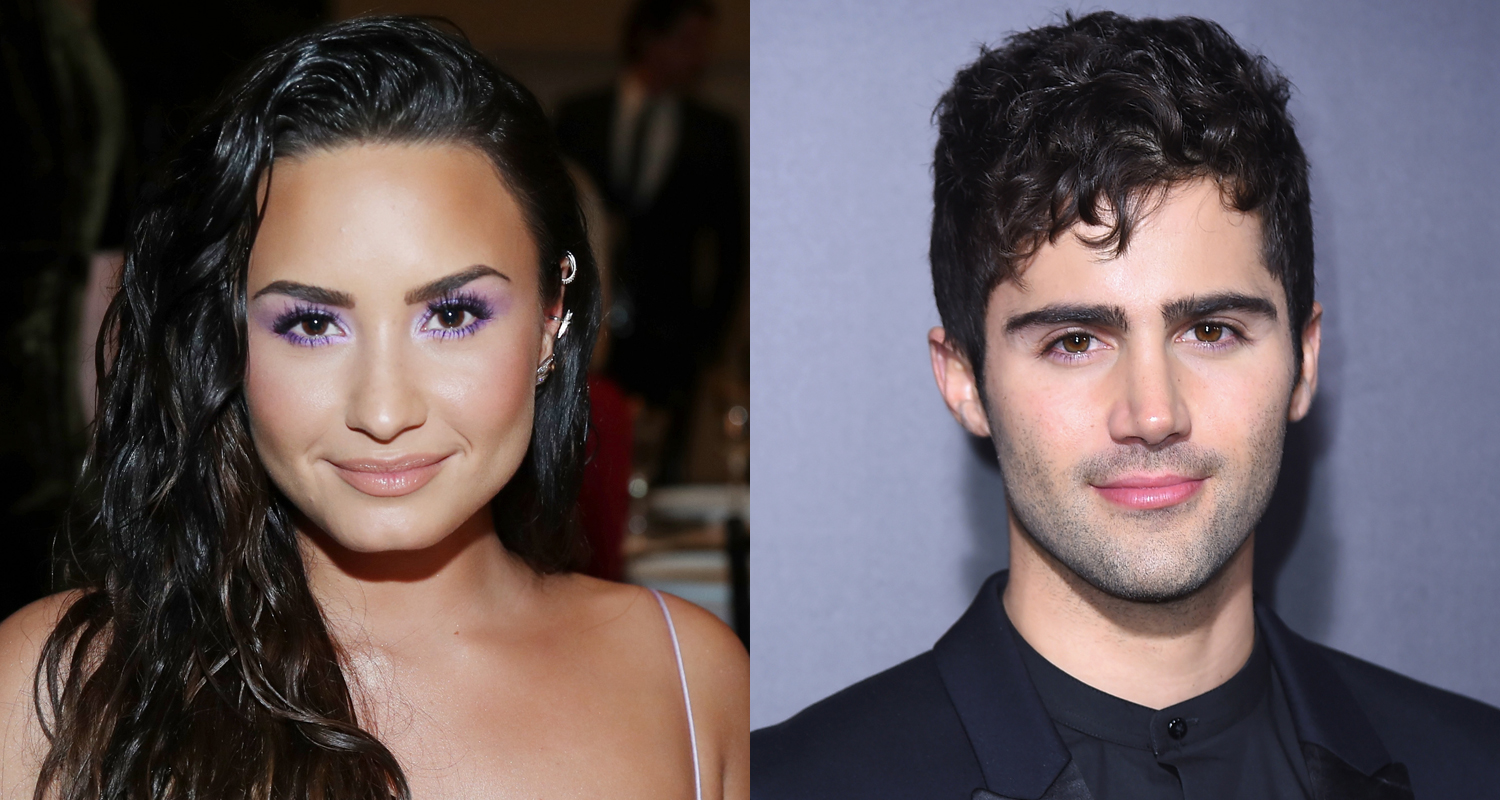 Demi Lovato Accidentally Crashes Boyfriend Max Ehrich’s Instagram Live(01)