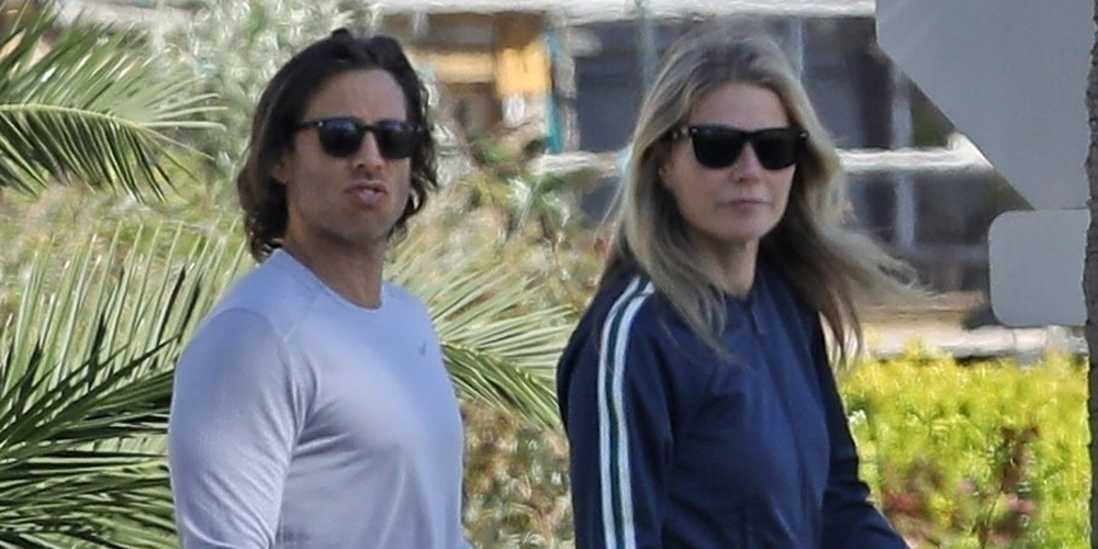 Paltrow & Husband Brad Falchuk Take Stroll On Sunny Friday