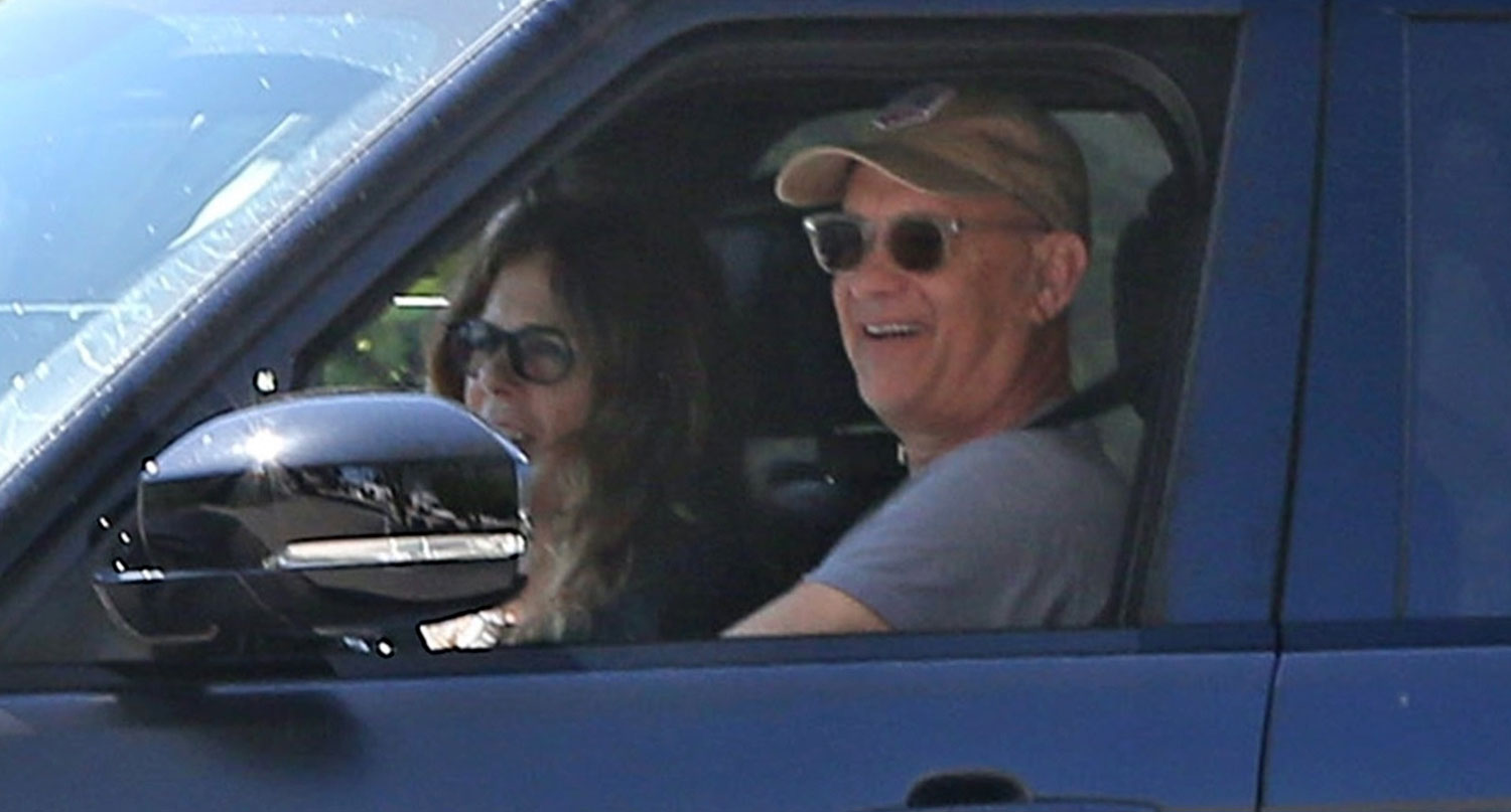 Tom Hanks & Rita Wilson Spotted Back in L.A. & They Look Like They’re