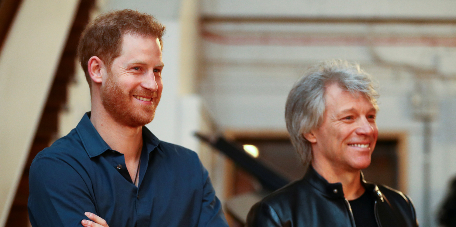 Prince Harry & Jon Bon Jovi Release ‘Unbroken’ Single to Support