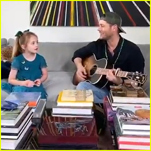 Jensen Ackles Sings With Daughter JJ During Self Quarantine - Watch!
