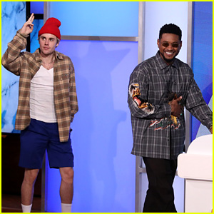 Justin Bieber Promotes New Show 'Dave' In Just His Underwear – See