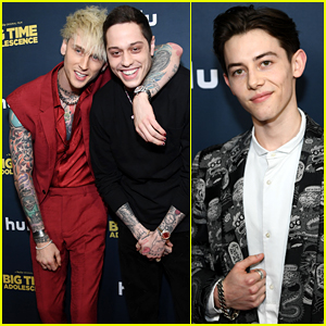 Pete Davidson & Griffin Gluck Join 'Big Time Adolescence' Co-Stars at Premiere!