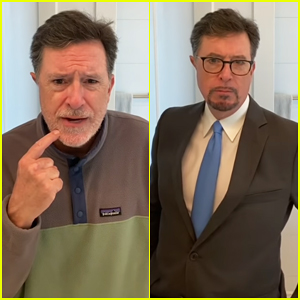Stephen Colbert Channels Tony Stark After Shaving Off His Beard for 'Late Show'!
