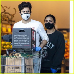 Demi Lovato & Boyfriend Max Ehrich Break from Quarantining to Load Up on Groceries