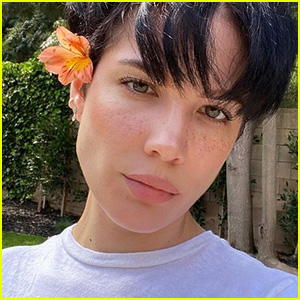 Halsey Shares a Sweet Selfie While in Quarantine