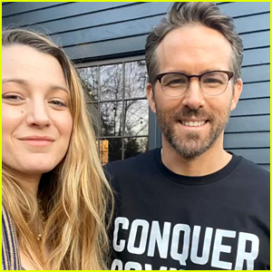 Ryan Reynolds Recruits Blake Lively to Help Promote His 'Obscenely Boring' Charity Shirt