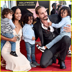 Zoe Saldana Shares Funny Video of Marco Perego Trying to Mediate Fight Between Twin Sons!