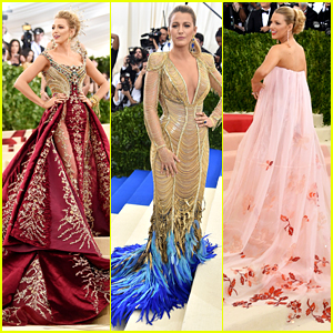 Blake Lively’s Met Gala Outfits Matched the Carpet Color, Three Years ...