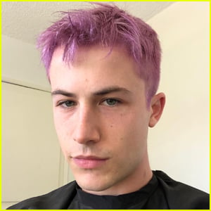 Dylan Minnette Debuts Colorful New Hair!