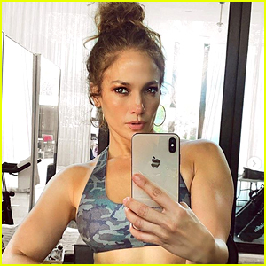 We Now Know Why There's a Mysterious Man in the Background of Jennifer Lopez's Selfie