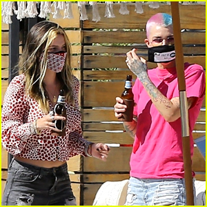 Ruby Rose & Bella Thorne Attend a Drive-By Birthday Party Together