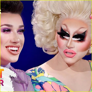 'Drag Race' Star Trixie Mattel Guest Judges James Charles' 'Instant Influencer' YouTube Beauty Competition - Watch!