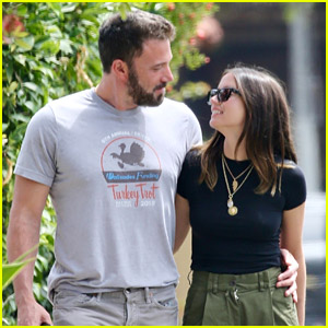 Ana de Armas Reunites With Ben Affleck After Father's Day For Walk With Her Dog