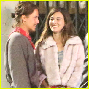 Cole Sprouse Has Dinner Out With Sisters Margaret & Rainey Qualley in LA