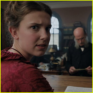 Millie Bobby Brown & Henry Cavill in 'Enola Holmes' - First Look Photos!