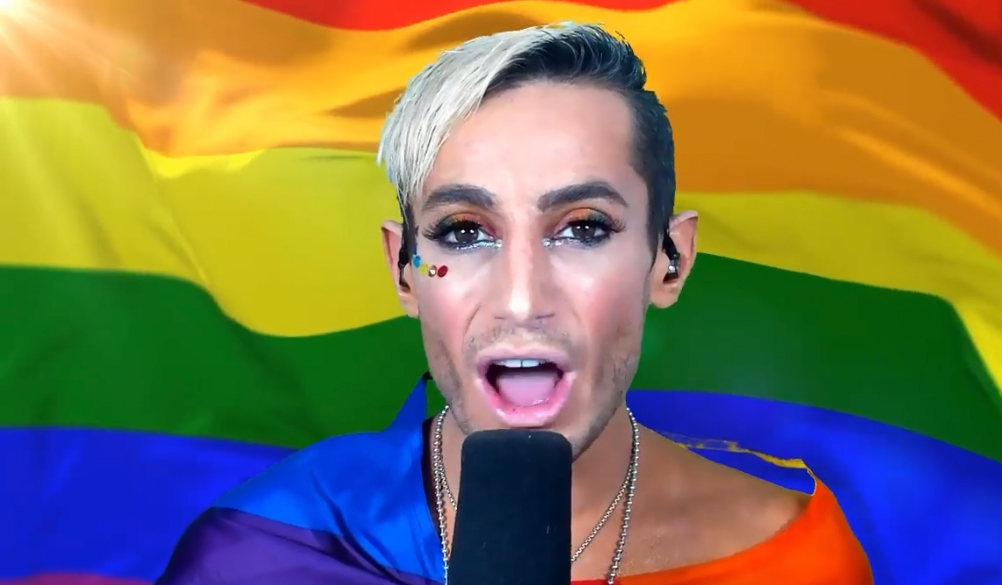 Frankie Grande Covers ‘Rain on Me’ While Celebrating Three Years of