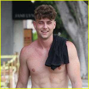 Too Hot to Handle's Harry Jowsey Is All Smiles Shirtless After Announcing Francesca Farago Split