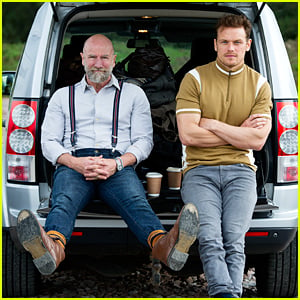 Sam Heughan & Graham McTavish Announce New Starz Series 'Men In Kilts' - First Look Pics & Video!