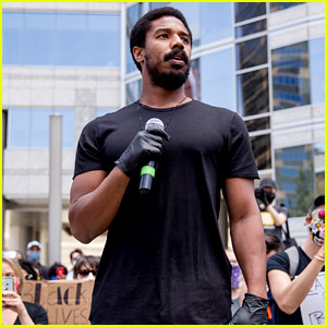 Michael B. Jordan Calls on Execs to 'Commit to Black Hiring' in Passionate Speech at BLM March