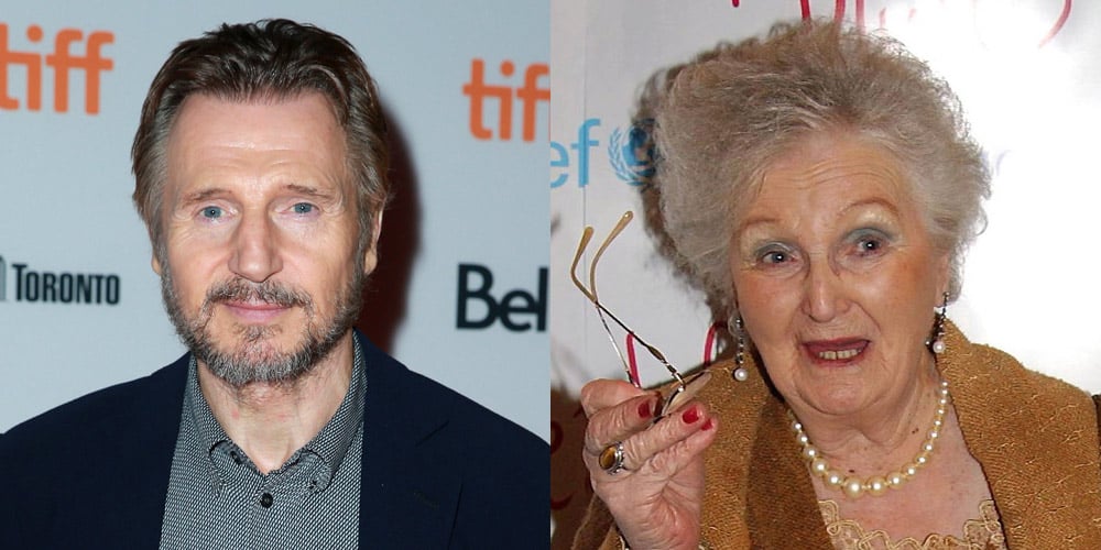 Liam Neeson’s Mom Dies at 94, One Day Before His Birthday Kitty(01)